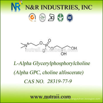 Nootropische Nahrungsergänzungsmittel Alpha GPC 50% Cholin Glycerophosphat CAS 28319-77-9